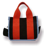 Colorblock Satchel (Black)